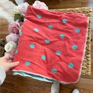 Pink Polka Dot Blanket